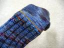 Waste yarn for afterthought heel