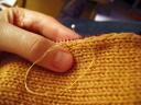 Marking next stitch