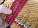 Overcasting edge of zipper