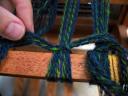 Tie half square knot