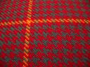 Houndstooth pillow close-up