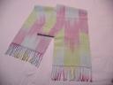 Warp painted scarf