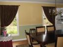 Dining room curtains - full shot