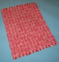 Christmas log cabin towels