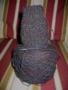 Boot sock from handspun