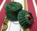 Start of Taiga sock